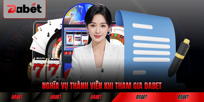 Nghĩa vụ thành viên khi tham gia DABET toàn tập